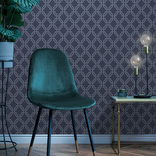 Galerie Wallpaper Product code: DA23265R - Luxe Wallpaper Collection - Blue Colours -  