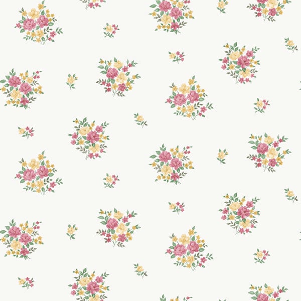 Galerie Wallpaper Product code: G23235 - Floral Themes Wallpaper Collection - Red Yellow Green Colours -  