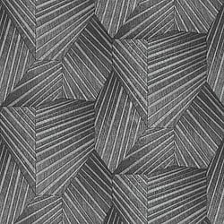 Galerie Wallcoverings Product Code 10152-47 - Elle Decoration Wallpaper Collection - Black Silver Colours - Art Deco Geometric Design