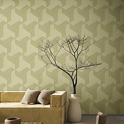 Galerie Wallcoverings Product Code: 27505 - Synergy Wallpaper Collection Galerie Wallcoverings Product Code 27505 - Synergy Wallpaper Collection - Green Colours - Geometric Design
