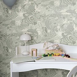 Galerie Wallcoverings Product Code: 29017 - Resan Wallpaper Collection Galerie Wallcoverings Product Code 29017 - Resan Wallpaper Collection - Green Colours - Havet Design