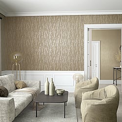 Galerie Wallcoverings Product Code 33211 - Natural Opulence Wallpaper Collection - Beige Colours - Feathery Tree Design