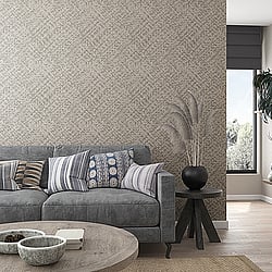 Galerie Wallcoverings Product Code 33311 - Eden Wallpaper Collection -  Rattan Design