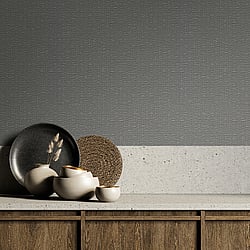 Galerie Wallcoverings Product Code 33386 - The Woods And Wicker Wallpaper Collection - Grey Colours - Textile optics Design