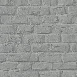 Galerie Wallcoverings Product Code 34167 - Loft 2 Wallpaper Collection - Grey Colours - Brick Texture Design