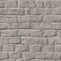 Galerie Wallcoverings Product Code 34168 - Loft 2 Wallpaper Collection - Grey Colours - Brick Texture Design