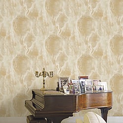 Galerie Wallcoverings Product Code 42575 - Opulence Wallpaper Collection - Gold Colours - Marble Texture Design