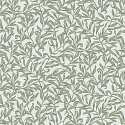 Galerie Wallcoverings Product Code 47640 - Heritage Wallpaper Collection - green Colours - Vintage Leaf Design