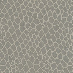 Galerie Wallcoverings Product Code 59113 - Merino Wallpaper Collection - Beige Silver Colours - Metallic Print Design