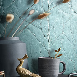 Galerie Wallcoverings Product Code 63419 - Natural Opulence Wallpaper Collection - Blue Colours - Paper Geo Design