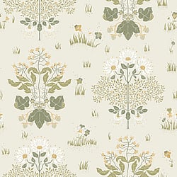 Galerie Wallcoverings Product Code 83133 - Hjarterum Wallpaper Collection - White Colours - Edla Design