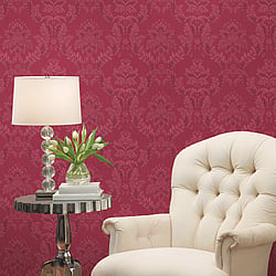 Galerie Wallcoverings Product Code 95101 - Ornamenta 2 Wallpaper Collection - Pink Colours - Classic Damask Design