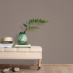 Galerie Wallcoverings Product Code AM30028 - Amazonia Wallpaper Collection - Brown Colours - Linen Texture Design