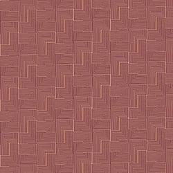 Galerie Wallcoverings Product Code BO23061 - Luxe Wallpaper Collection - Red Colours - Labyrinth Design