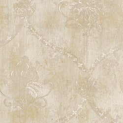 Galerie Wallcoverings Product Code CI38253 - Classic Silks 4 Wallpaper Collection - Pearl, Beige, White, Cream Colours - Regal Damask Design