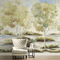Galerie Wallcoverings Product Code DB31206M - Daisy Bennett Wallpaper Collection - Multicolors Colours - Savannah Mural Design