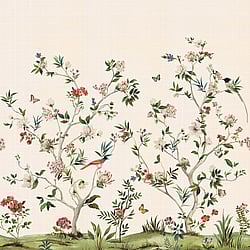 Galerie Wallcoverings Product Code DB31506M - Daisy Bennett Wallpaper Collection - Multicolors Colours - Chinoiserie Magnolia Mural Design
