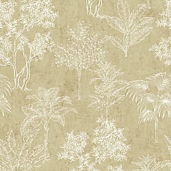 Galerie Wallcoverings Product Code DWP0361-03 - Zen Wallpaper Wallpaper Collection -  Floating Foliage Design