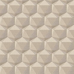 Galerie Wallcoverings Product Code FS72022 - Fusion Wallpaper Collection - Beige Cream Grey Colours - Geometric Motif Design