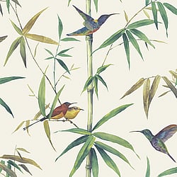 Galerie Wallcoverings Product Code G56412 - Global Fusion Wallpaper Collection -  Humming Birds Design