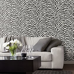 Galerie Wallcoverings Product Code G67491 - Natural Fx 2 Wallpaper Collection -  Zebra Design