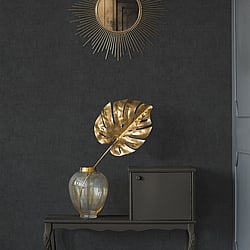 Galerie Wallcoverings Product Code HV41042 - Havana Wallpaper Collection - Black Colours - Havana Texture Design