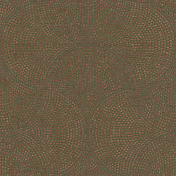 Galerie Wallcoverings Product Code HV41049 - Havana Wallpaper Collection - Brown Metallic Colours - Havana Mosaic Fan Motif Design