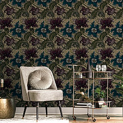 Galerie Wallcoverings Product Code LB25142 - Llewelyn-Bowen - Off The Wall Wallpaper Collection -  Morris Major Design