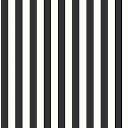 Galerie Wallcoverings Product Code SB37913 - Simply Silks 4 Wallpaper Collection - Black, Silver Metallic Colours - Formal Stripe Design