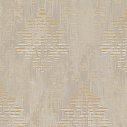 Galerie Wallcoverings Product Code W78179 - Metallic Fx Wallpaper Collection - Gold Colours - Modern Metallic Damask Design