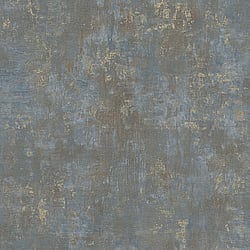 Galerie Wallcoverings Product Code WH30179 - Welcome Home Wallpaper Collection - Blue Colours - Distressed Metallic Texture Design