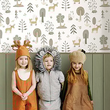 Galerie Wallcoverings Product Code 14802 - Little Explorers 2 Wallpaper Collection - Green Colours -  