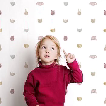 Galerie Wallcoverings Product Code 14814 - Little Explorers 2 Wallpaper Collection - Pink Colours -  