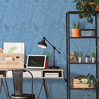 Galerie Wallcoverings Product Code 18563 - Into The Wild Wallpaper Collection - Blue Colours -  