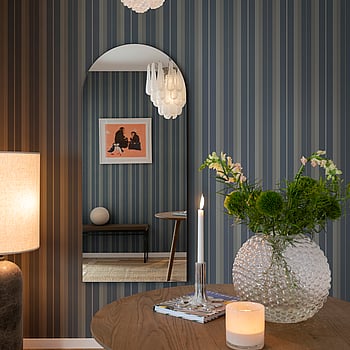 Galerie Wallcoverings Product Code 20120 - Ester Wallpaper Collection - Dark blue Colours -  