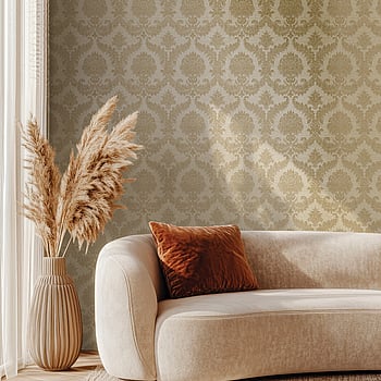 Galerie Wallcoverings Product Code 25722 - Classic Italian Wallpaper Collection - Beige Colours -  