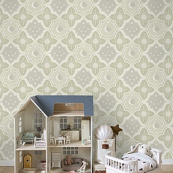 Galerie Wallcoverings Product Code 29033 - Resan Wallpaper Collection - Green Colours -  