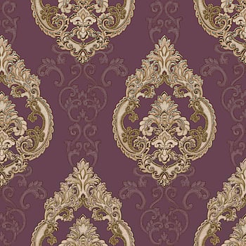 Galerie Wallcoverings Product Code 42528 - Opulence Wallpaper Collection - Red Colours -  