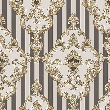 Galerie Wallcoverings Product Code 4603 - Italian Glamour Wallpaper Collection - Black Beige Colours -  