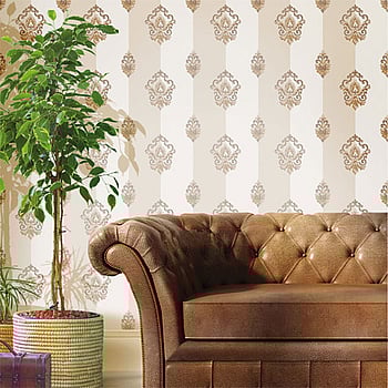 Galerie Wallcoverings Product Code 4622 - Italian Glamour Wallpaper Collection - Beige Colours -  