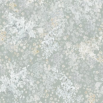 Galerie Wallcoverings Product Code 47452 - Flora Wallpaper Collection - Grey, White Colours -  