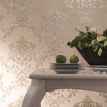 Galerie Wallcoverings Product Code 58224 - Classique Wallpaper Collection - Gold Beige Taupe Colours -  