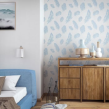 Galerie Wallcoverings Product Code 6767-10 - Imagine Wallpaper Collection - Blue Colours -  