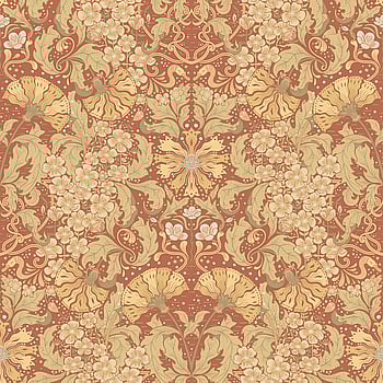 Galerie Wallcoverings Product Code 83114 - Hjarterum Wallpaper Collection - Orange Colours -  