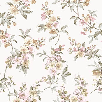 Galerie Wallcoverings Product Code 84004 - Cottage Chic Wallpaper Collection - Pink Colours -  