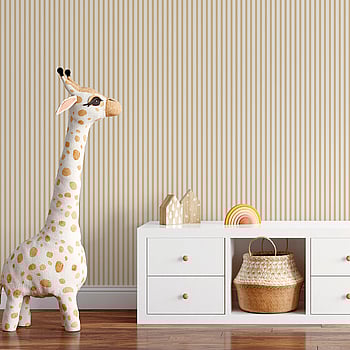 Galerie Wallcoverings Product Code 9817-2 - Essential Stripes Wallpaper Collection - Ocher Colours -  