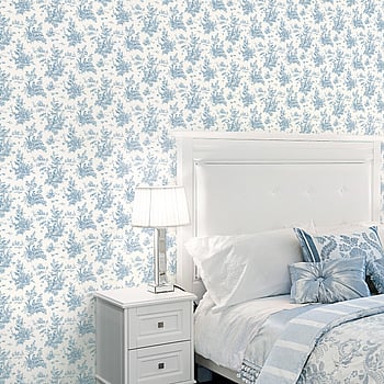 Galerie Wallcoverings Product Code AB27656 - Abby Rose 4 Wallpaper Collection - Navy Colours -  