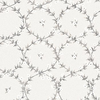 Galerie Wallcoverings Product Code AF37744 - Abby Rose 4 Wallpaper Collection - Light Grey Black Colours -  