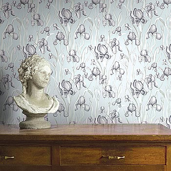 Galerie Wallcoverings Product Code EL21023 - Elisir Wallpaper Collection - Blue Lilac White Colours -  