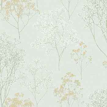 Galerie Wallcoverings Product Code FH37511 - Homestyle Wallpaper Collection - White Green Gold Colours -  